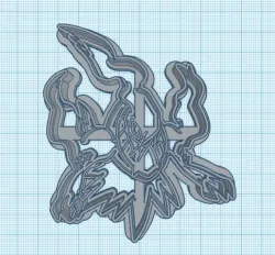 Pokemon: Darkrai Cookie Cutter