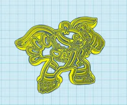 Pokemon: Electivire Cookie Cutter