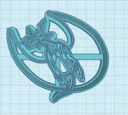Pokemon: Mega Salamence Cookie Cutter