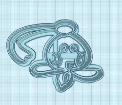 Pokemon: Phione Cookie Cutter