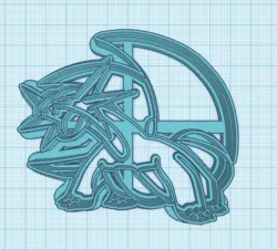 Pokemon: Salamence Cookie Cutter