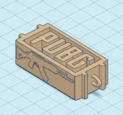 PUBG Key Ring