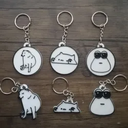 Random key chains