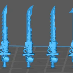 Raven Guard Force Swords