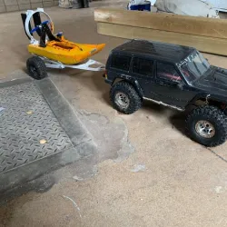 RC Airboat Trailer