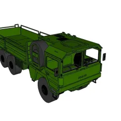 Rc MAN KAT 1 flatbed 7t 1/10