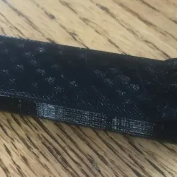 Rubberband gun cover - cap with slots