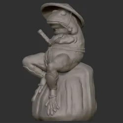 Samurai Frog
