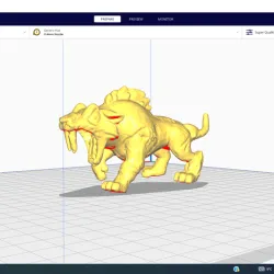 Smashers Dino Ice Age Saber Tooth Tiger