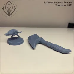 SOL'KESH AXILOT 3D MINI AND ITEM