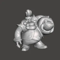 Space Groove Gragas 3D Model