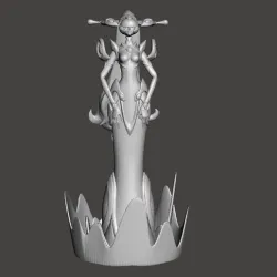 Space Groove Lissandra 3D Model