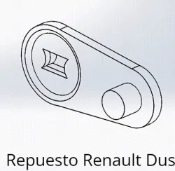 Spare part Renault Duster Windscreen wipers