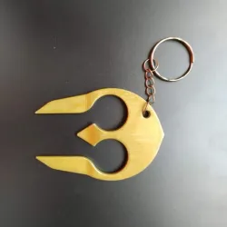 Spartan Self Defense Key Ring