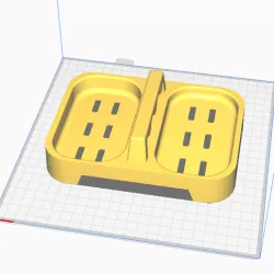 Sponge Holder and Soap Dispenser Kitchen Organiser