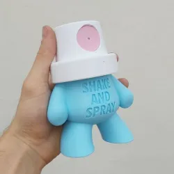 spray paint can toys SKILL WORKS fat cap
