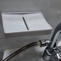 stone soap dish