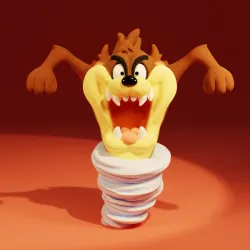 Tasmanian Devil from Looney Tunes
