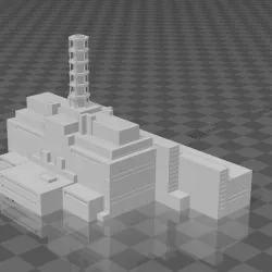 Tchernobyl STL - 8mm Scale