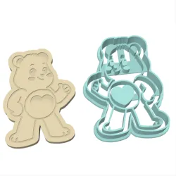 TENDERHEART CARE BEAR COOKIE CUTTER