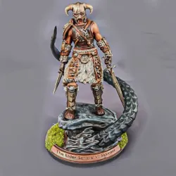 The Elder Scrolls V: Skyrim - Dragonborn / Dovahkiin Statue
