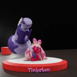 Tinkaton - Accurate Pokémon Model