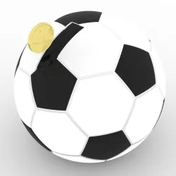 Tirelire ballon de foot / Piggy bank soccer ball