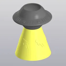 UFO beam Planter