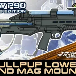 UNW P90: Bullpup set for the Tippmann 98 Custom NON-Platinum edition (the DOVE tail version)