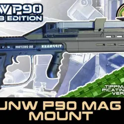 UNW P90: mag mount for the Tippmann 98 Custom Platinum edition (the picatinny rail version)