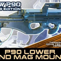 UNW P90 styled Bullpup for the Tippmann 98 Custom NON-Platinum edition (the DOVE tail version)