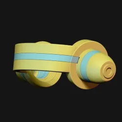 Uta of One piece headphones Cosplay 3d digital file