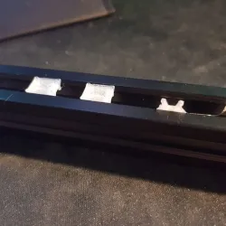 V-Slot flush cable cover