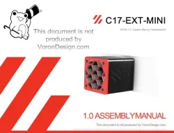 VORON 0.1, C17-EXT-MINI, EXTERNAL HEPA CARBON FILTER