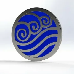 Water Tribe Coin - Avatar the Last Air Bender theme