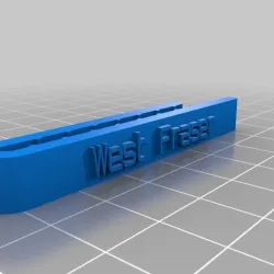 West tie clip