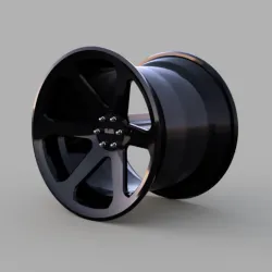 WHEELS SCALE RC TYPE BLACK RHINO WHEELS