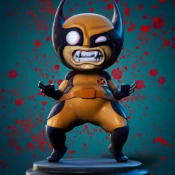 WOLVERINE LOGAN ESTATUA