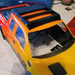1/14th e-revo proline f150 body roof rack for dji fpv
