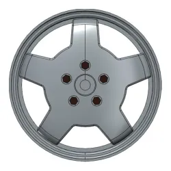 1/24 scale 16" Ford Scorpio Cosworth wheel