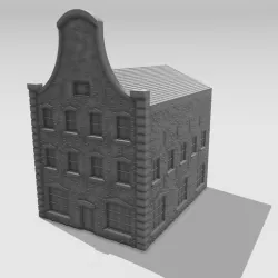 15MM/1:100 TOWNHOUSE 1 TABLETOP/WARGAMING TERRAIN