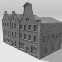 15MM/1:100 TOWNHOUSES  TABLETOP/WARGAMING TERRAIN