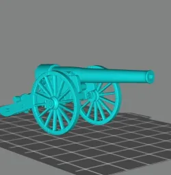 15MM ACW 30PDR PARROTT RIFLE early version