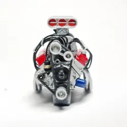 289 Small Block V8 Engine Stock and Supercharged 1/24