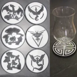 6 Pokemon 3 Coaster
