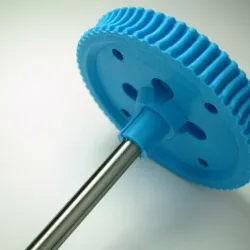 60-tooth worm gear