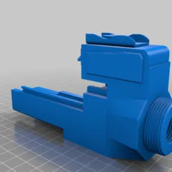 AK to M4 handguard RIS rail adapter- Remix for JD-101 gel blaster
