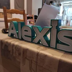 Alexis, Luminous First Name, Lighting Led, Name Sign
