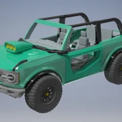 Alternative Doors for 3ronco RC car