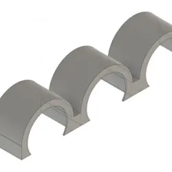 AMT WHITE FREIGHTLINER 1/25 rear fender triple